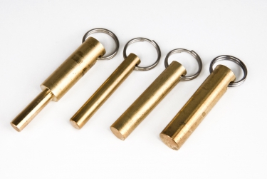 Пломбировочный стержень с гравировкой, 10мм. (латунь)